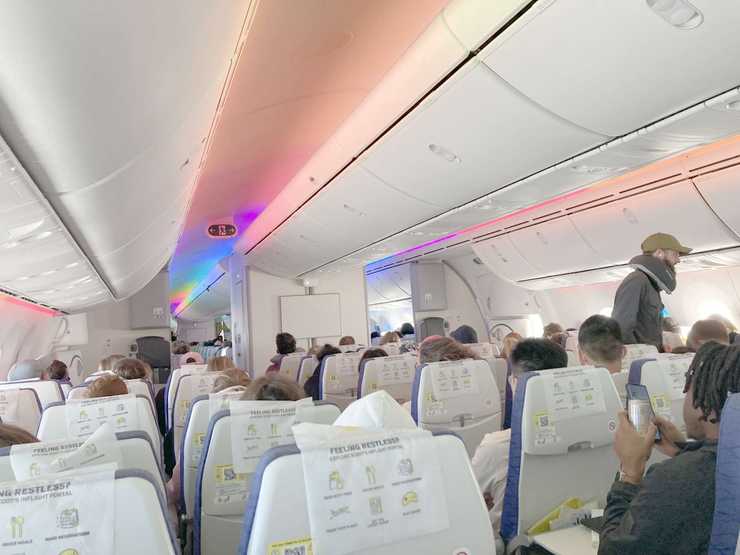 V letadle před přistáním v Berlíně