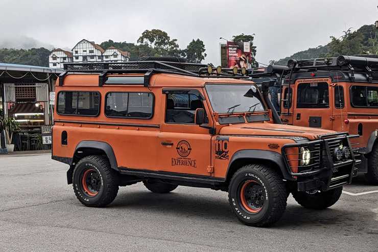 Výletní džíp v Cameron Highlands