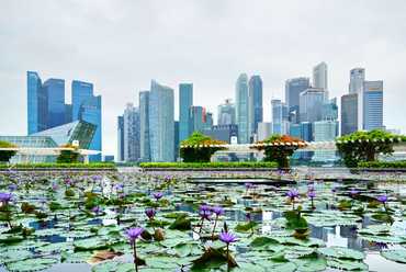 Singapur kancelářská čtvrť