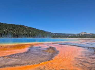 Yellowstone - Grand Prismatic z blízka