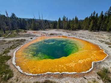 Yellowstone - Morning Glory Pool