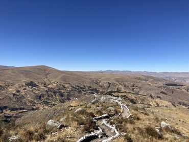 Cesta z laguny Churup